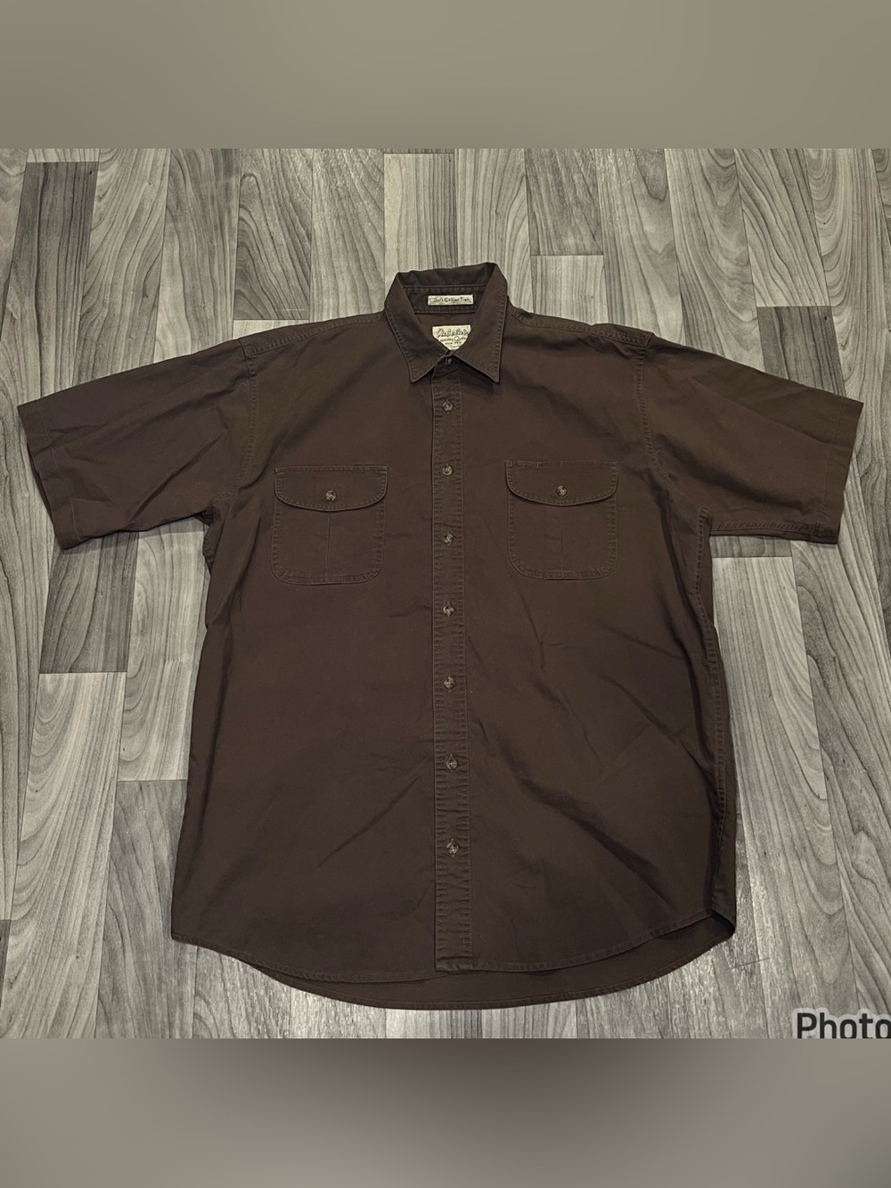 SIZE LARGE CABELA’S SOFT CANVAS TRAIL BUTTON UP SHIRT